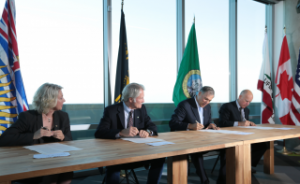 photo of Pacific Coast Leaders Sign Historic Climate Action Plan image