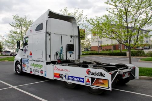 photo of An Aerodynamic Trailer Design More Than Doubles Fuel Economy image