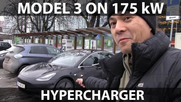 photo of 175 kW Hypercharger Doesn’t Charge Tesla Model 3 … At All (Video) image