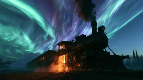 A train was delayed by a solar storm.&hellip;