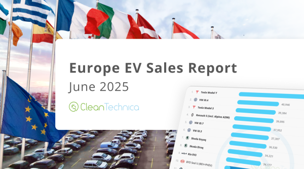 Europe EV Sales Report — Tesla Has #1…