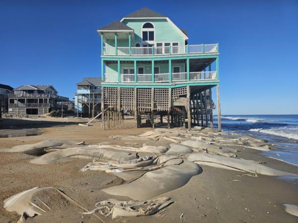 In the Outer Banks, 12 Homes Have…
