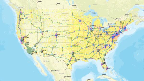 This new map shows where electric truck&hellip;