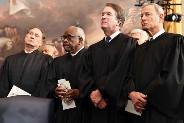 Alito’s absence could give oil…