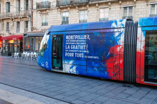 photo of Free Public Transportation: a Postcard from Montpellier image