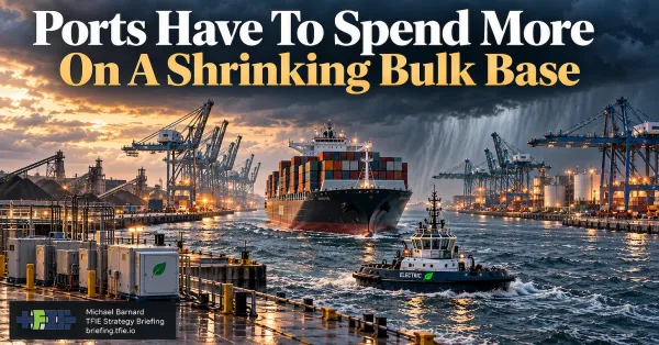 Ports Need More Capital As Their Bulk…