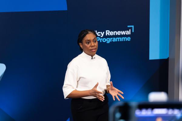 photo of Kemi Badenoch Made Anti-Net Zero Speech at Shell Ad Agency image