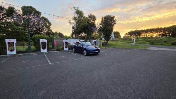 Onshore Wind Powers EV Road Trip