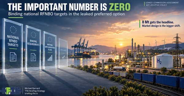 photo of Leaked EU Hydrogen Draft Moves From Quotas To Credits image