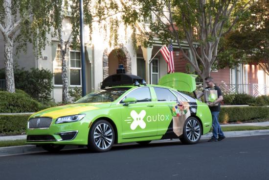 photo of AutoX to showcase autonomous grocery delivery technology at CES image