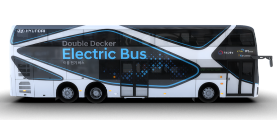 photo of Hyundai Motor introduces electric double-decker bus image