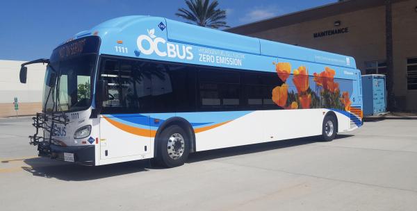 photo of OCTA board approves draft plan for conversion to 100% zero-emission bus fleet by 2040; testing fuel-cell and… image