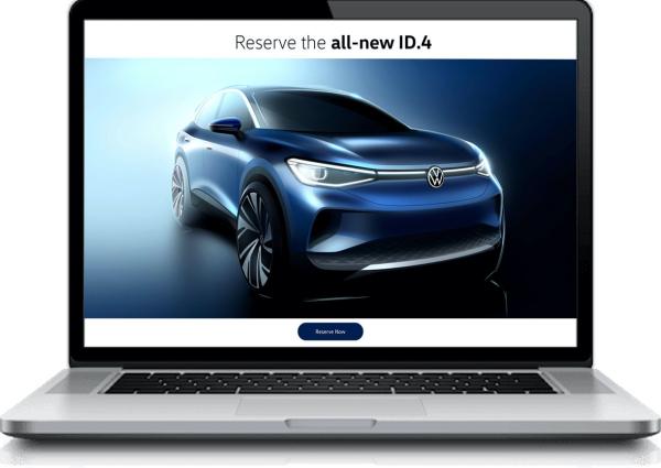 photo of Volkswagen of America opening reservations for ID.4 electric SUV immediately after unveil in September image