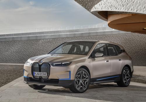 photo of BMW provides first look at future BMW iX electric SAV; US launch in 2022 image