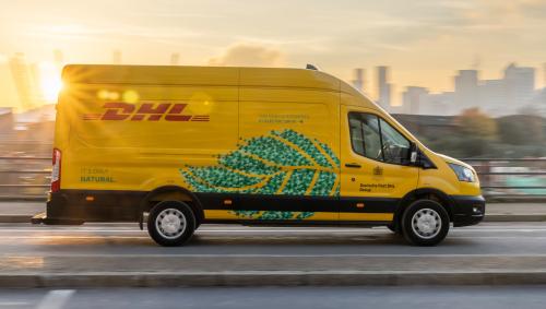 photo of Ford Pro and Deutsche Post DHL Group collaborate on electrification of last-mile delivery; > 2,000 electric vans by end… image