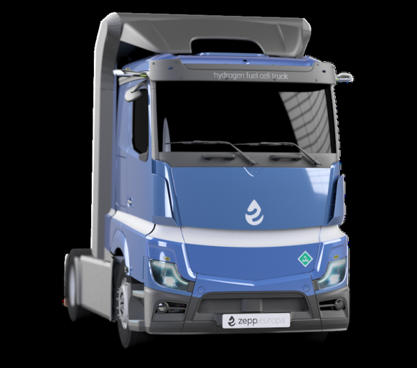 Zepp.solutions hydrogen-powered truck Europa  to launch in Q4 2023
