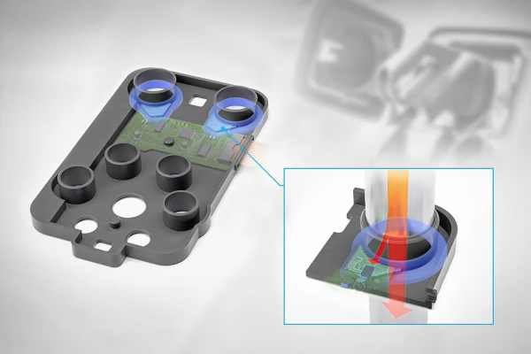 photo of Freudenberg Sealing Technologies Thermal Interface Material (TIM) used in series-production EV charging port image