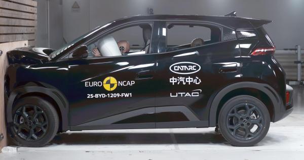 BYD Dolphin Surf Gets 5 Stars from EURO…