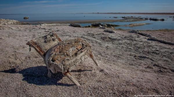California’s largest lake is turning&hellip;