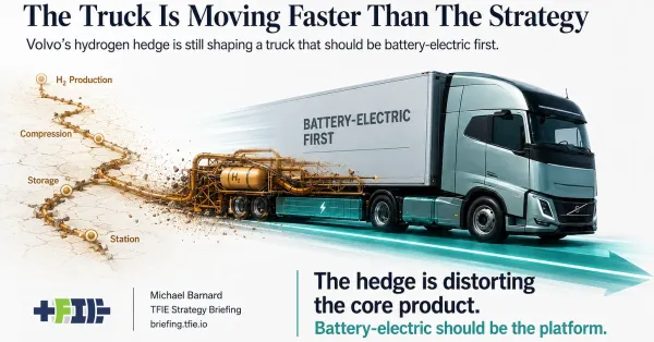 Volvo’s Electric Truck Is Moving…