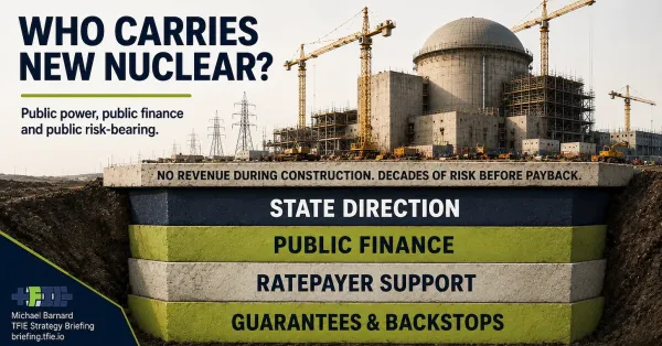 New Nuclear Gets Built When Governments&hellip;
