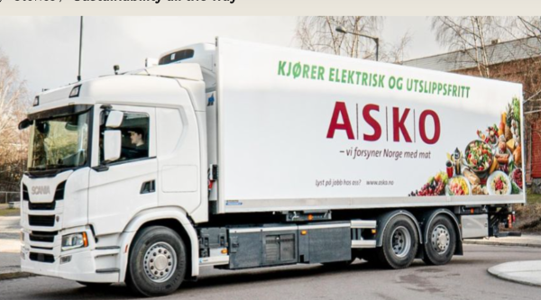 ASKO Delivery Fleet Is 100%…