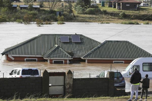 Rescuers in South Africa search for the…