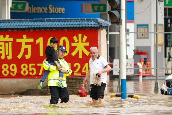 Torrential rain and floods batter China,&hellip;