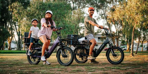 Aventon Abound SR smart cargo e-bike…