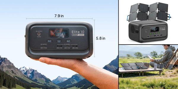 Bluetti Elite 10 power station + 60W&hellip;