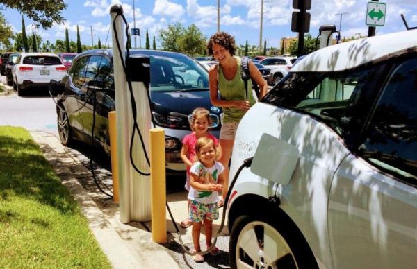 photo of EV Charging Stations & Outlets By State (Charts!) image