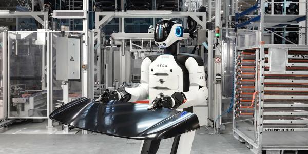 Humanoid robots get to work at German&hellip;