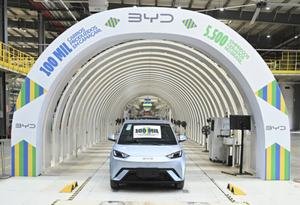 BYD Reaches 100,000 EVs Produced in&hellip;