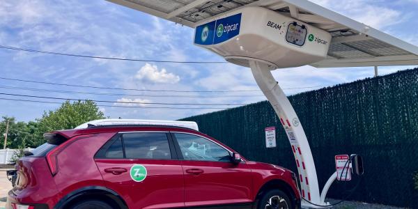 A new Zipcar pilot pairs shared EVs with…