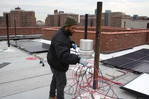 photo of “The Green New Deal In Real Life” — Nonprofits WE ACT For Environmental Justice & Solar One Create Jobs With Those… image