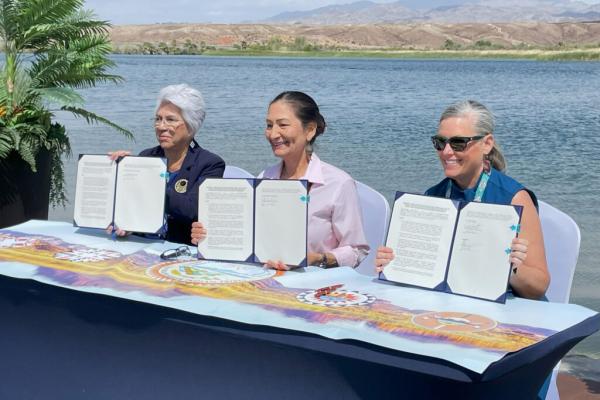 Historic Agreement with the Federal Government and Arizona Gives Colorado River Indian Tribes Control Over Use of Their…