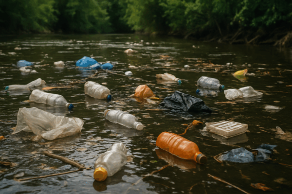 Two-Thirds Of River Trash Is Plastic…