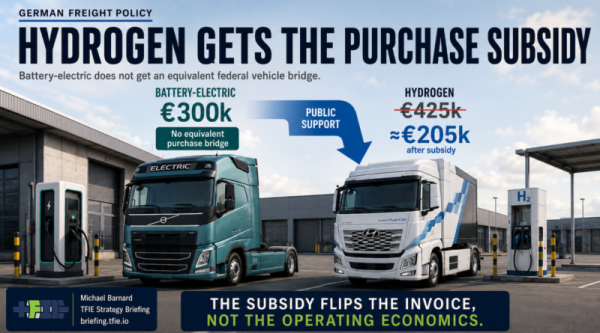 Germany Is Subsidizing Hydrogen Truck&hellip;