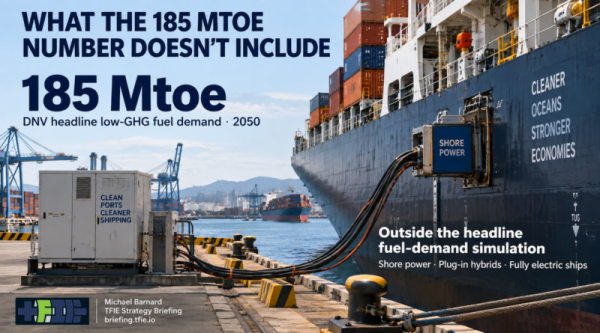 photo of DNV’s 2050 Fuel Forecast Leaves Out Electrification image