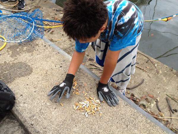 Cigarette butts make up 12% of aquatic&hellip;