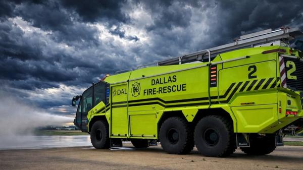 This electric aircraft fire truck hits&hellip;