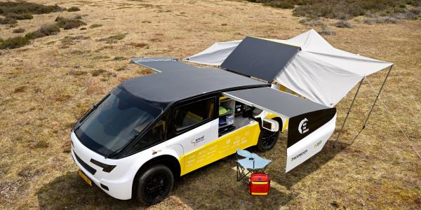 This solar-powered ‘ambulance’ has a…