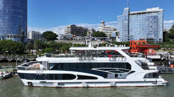 Large Fully Electric Tourist Ship…