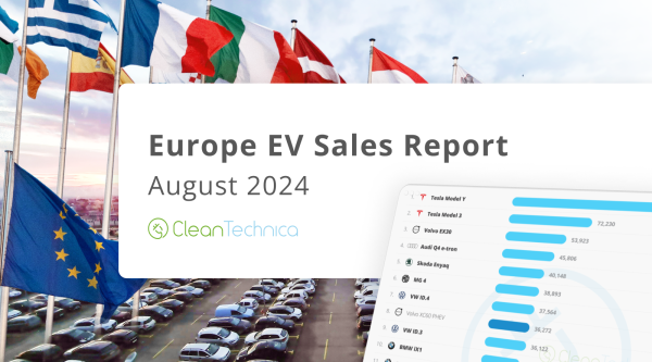 Europe EV Sales Report — EV Sales Down…