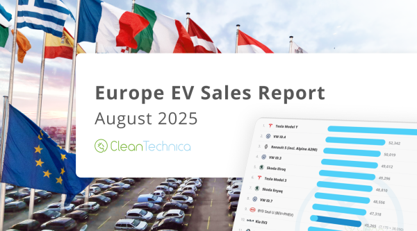 Europe EV Sales Report — Second Best…