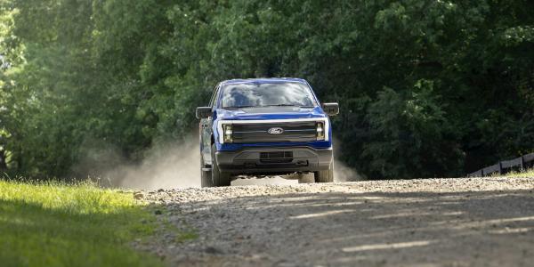 Ford’s electric F-150 Lightning pickup…