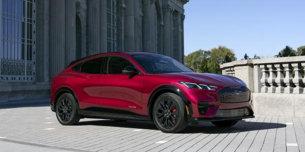 Ford is halting Mustang Mach-E sales due…