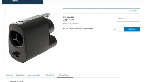 Ford's free Tesla NACS adapter surfaces…
