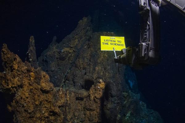 ‘World’s deepest banner protest’&hellip;