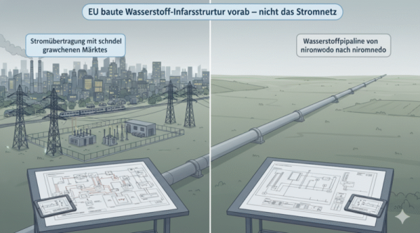 Europa baute Wasserstoffinfrastruktur&hellip;